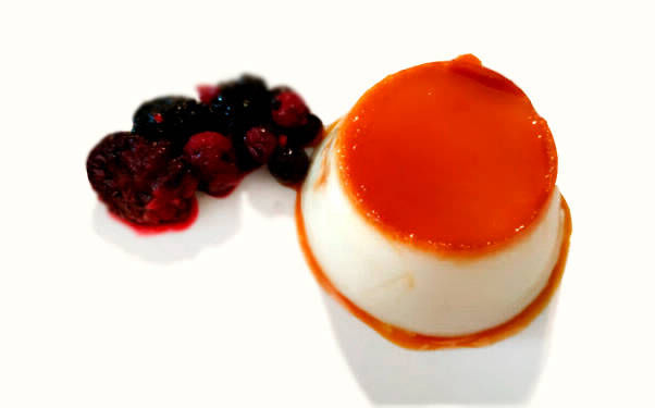 Flan de queso