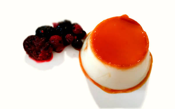 Flan de queso