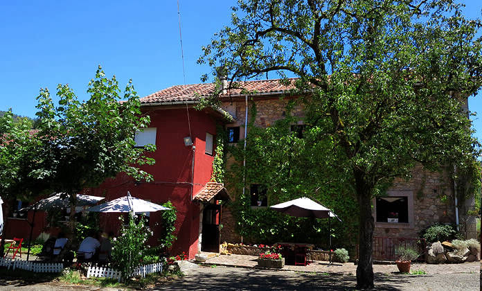 La Cabaña, Terraza